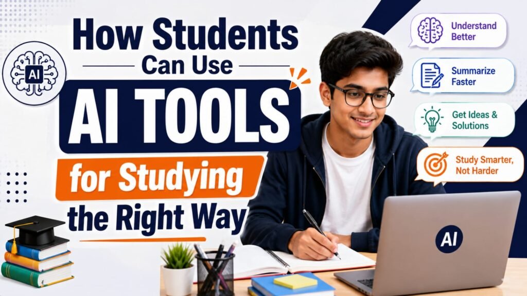 How Students Can Use AI Tools for Studying the Right Way 1 AI tools for students are